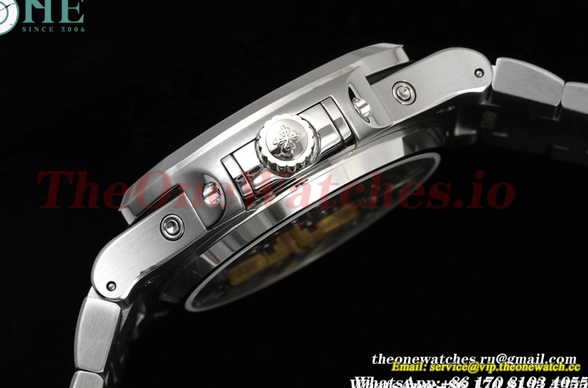 5740 Stk A240 Nautilus 40mm GRF SS diamonds SS White 0119